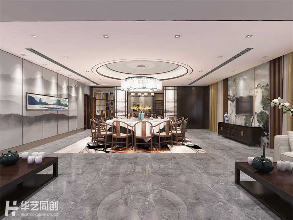 蘇州科達(dá)利職工餐廳二樓商務(wù)包間裝修設(shè)計(jì)效果圖2.jpg