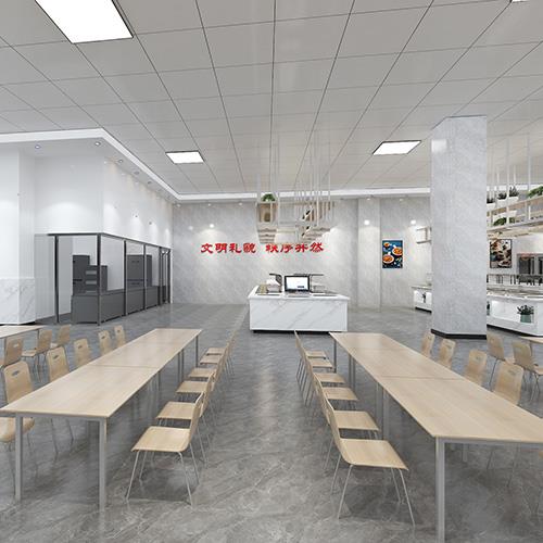 福建寧德科達利食堂裝修項目